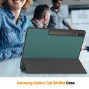 Samsung Galaxy Tab S10 Ultra Tri Fold Case with Pen Holder [Teal]