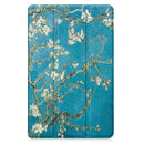 Samsung Galaxy Tab A11 Plus A11+ A9 Plus A9+ Designer Tri-fold PU Leather Stand Case PlumTree