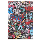 Samsung Galaxy Tab S10 Plus Designer Tri Fold Case [Graffiti]