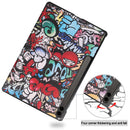 Samsung Galaxy Tab S10 Plus Designer Tri Fold Case [Graffiti]