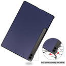 Samsung Galaxy Tab S10 Plus Tri Fold PU Leather Case [Navy]