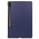 Samsung Galaxy Tab S10 Plus Tri Fold PU Leather Case [Navy]