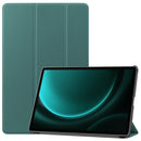 Samsung Galaxy Tab S10 Plus Tri Fold PU Leather Case [Teal]