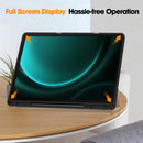Samsung Galaxy Tab S10 Plus PU Leather Case with Pen Holder [RoseGold]