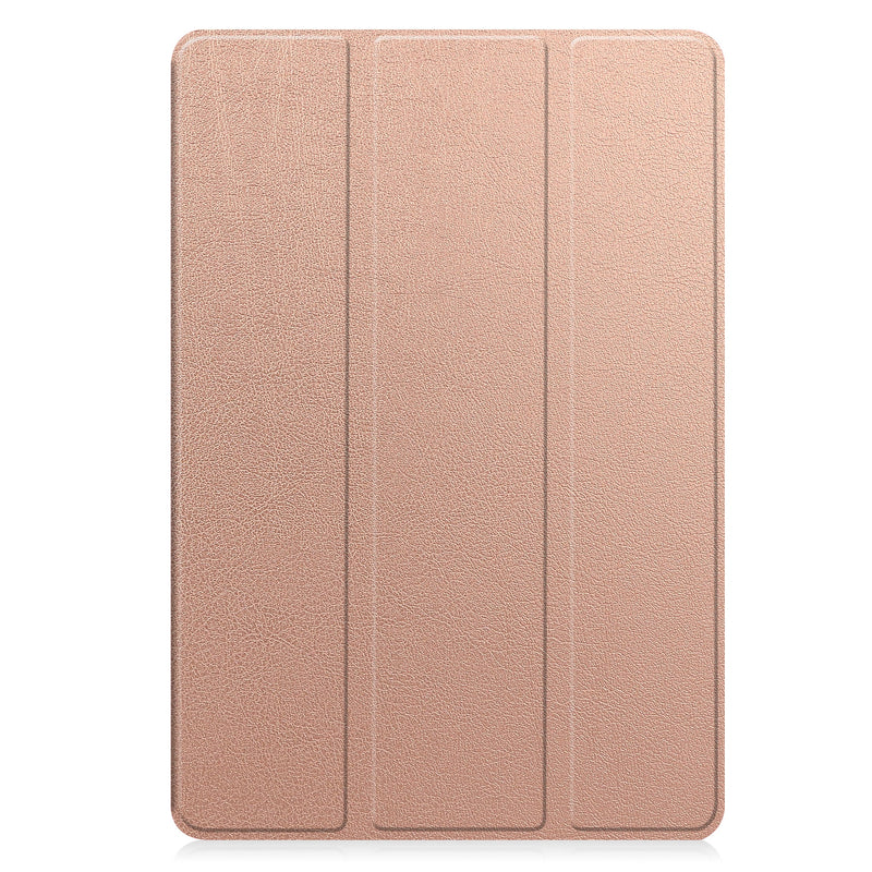Samsung Galaxy Tab S10 Plus PU Leather Case with Pen Holder [RoseGold]