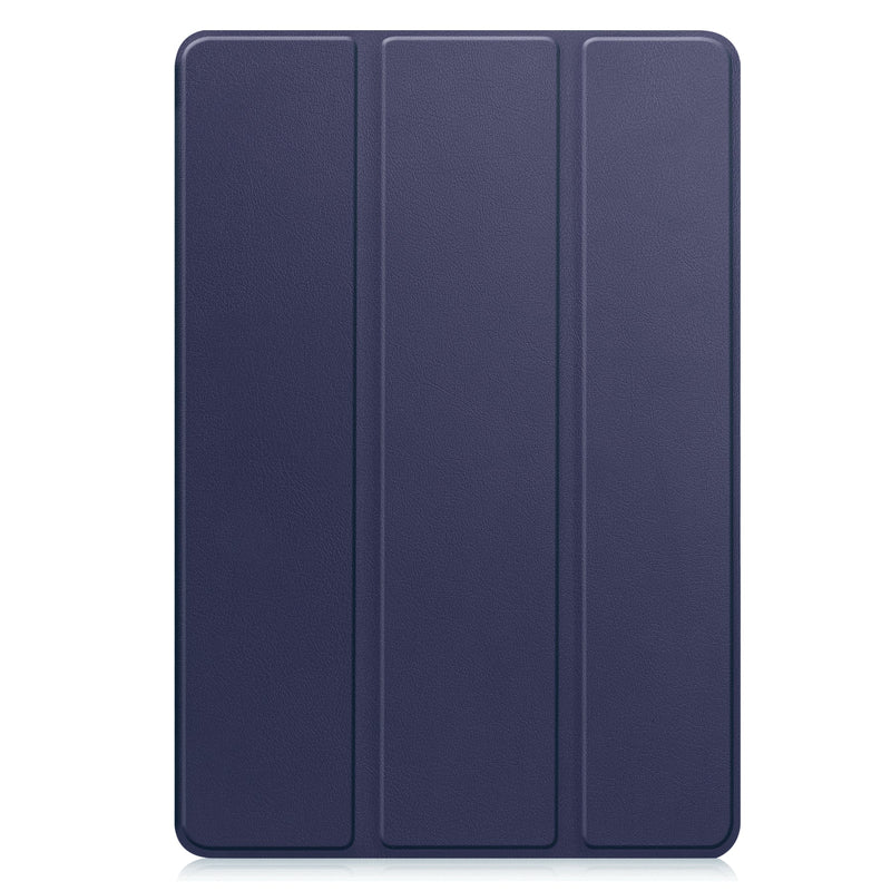 Samsung Galaxy Tab S10 Plus PU Leather Case with Pen Holder [Navy]