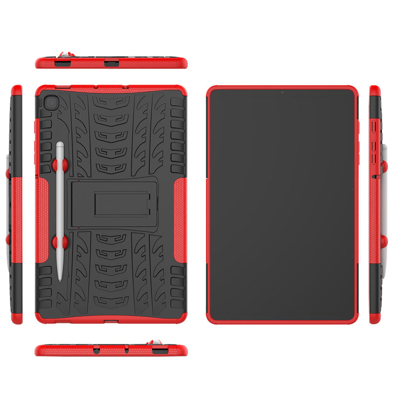 Samsung Galaxy Tab S6 Lite Heavy Duty Case [Red]