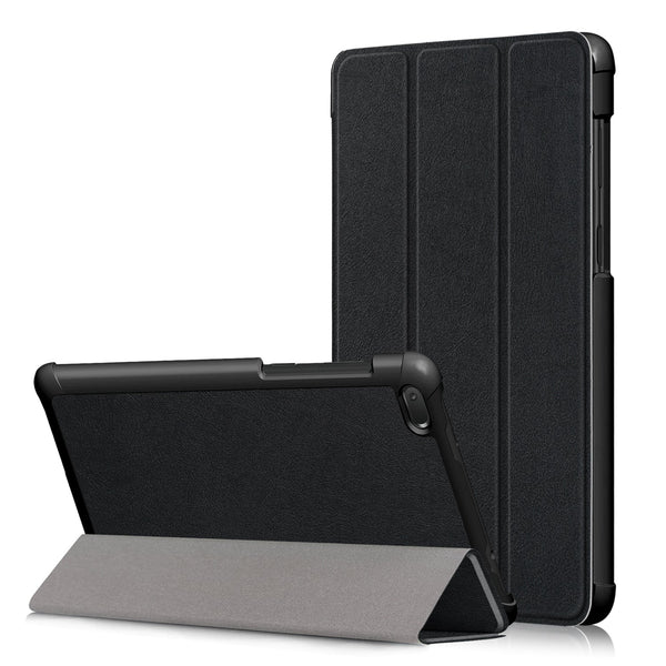 Lenovo Tab E7 TB-7104 Tri-Fold PU Case [Black]