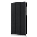 Lenovo Tab E7 TB-7104 Tri-Fold PU Case [Black]