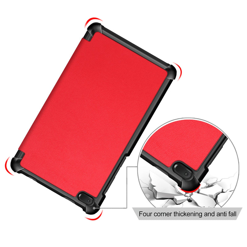 Lenovo Tab E7 TB-7104 Tri-Fold PU Case [Red]