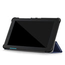 Lenovo Tab E7 TB-7104 Tri-Fold PU Case [Dark Blue]