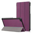 Lenovo Tab E7 TB-7104 Tri-Fold PU Case [Purple]