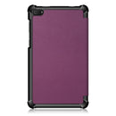 Lenovo Tab E7 TB-7104 Tri-Fold PU Case [Purple]