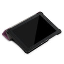 Lenovo Tab E7 TB-7104 Tri-Fold PU Case [Purple]