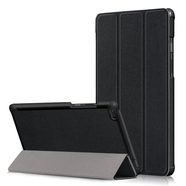 Lenovo Tab E8 TB-8304 Tri-Fold PU Case [Black]