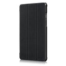 Lenovo Tab E8 TB-8304 Tri-Fold PU Case [Black]