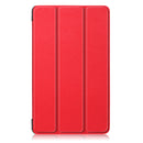 Lenovo Tab E8 TB-8304 Tri-Fold PU Case [Red]
