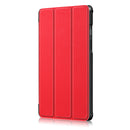 Lenovo Tab E8 TB-8304 Tri-Fold PU Case [Red]