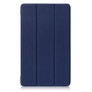 Lenovo Tab E8 TB-8304 Tri-Fold PU Case [Dark Blue]