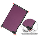 Lenovo Tab E8 TB-8304 Tri-Fold PU Case [Purple]