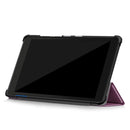 Lenovo Tab E8 TB-8304 Tri-Fold PU Case [Purple]