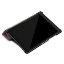 Lenovo Tab E8 TB-8304 Tri-Fold PU Case [Purple]