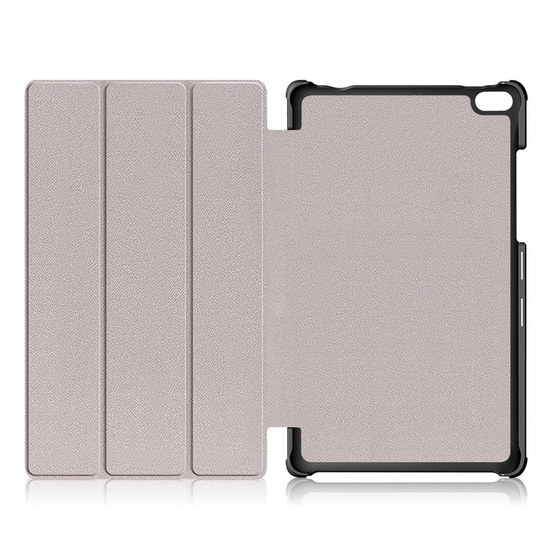 Lenovo Tab E8 TB-8304 Tri-Fold PU Case [Dark Blue]