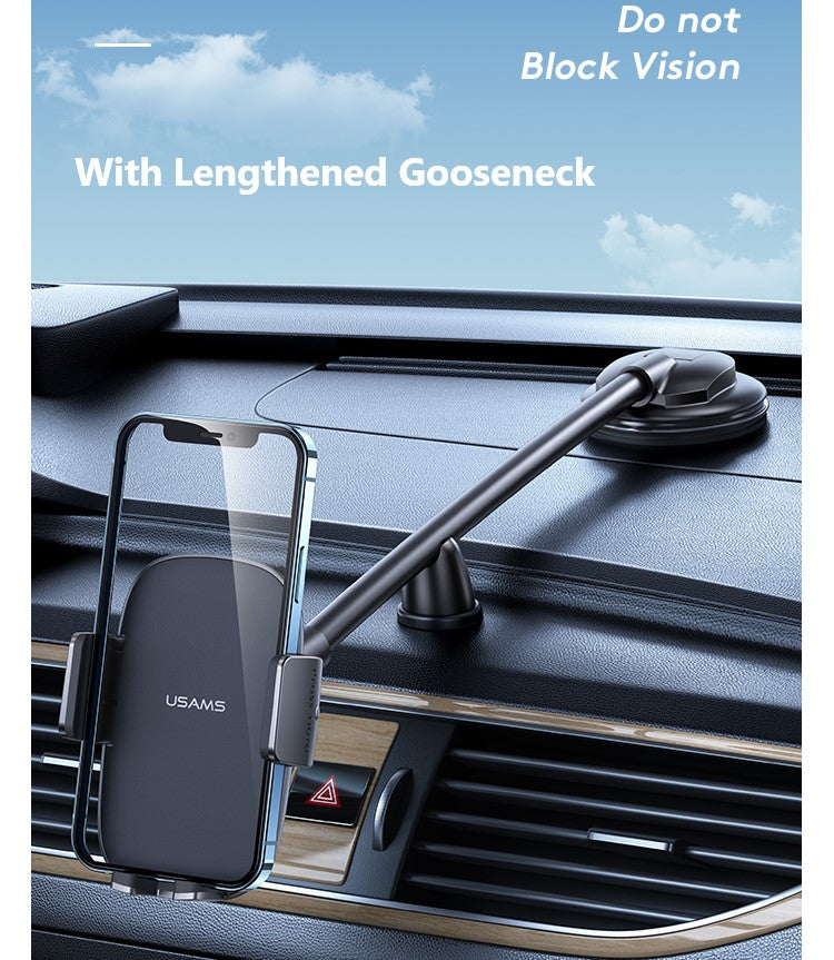 Universal Car Phone Holder Long Arm for Dashboard Windshield suit for 4.7 to 7.2 inches