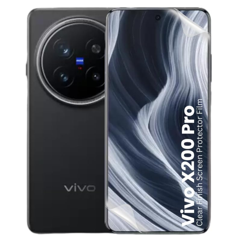 Vivo X200 Pro Hydrogel Screen Protector (Pack of 2)
