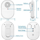 Wireless Caregiver Pager x 2 Call button Pendants