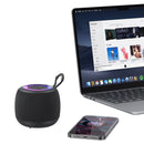 Mini Portable Wireless Bluetooth Speaker with Colorful LED Light
