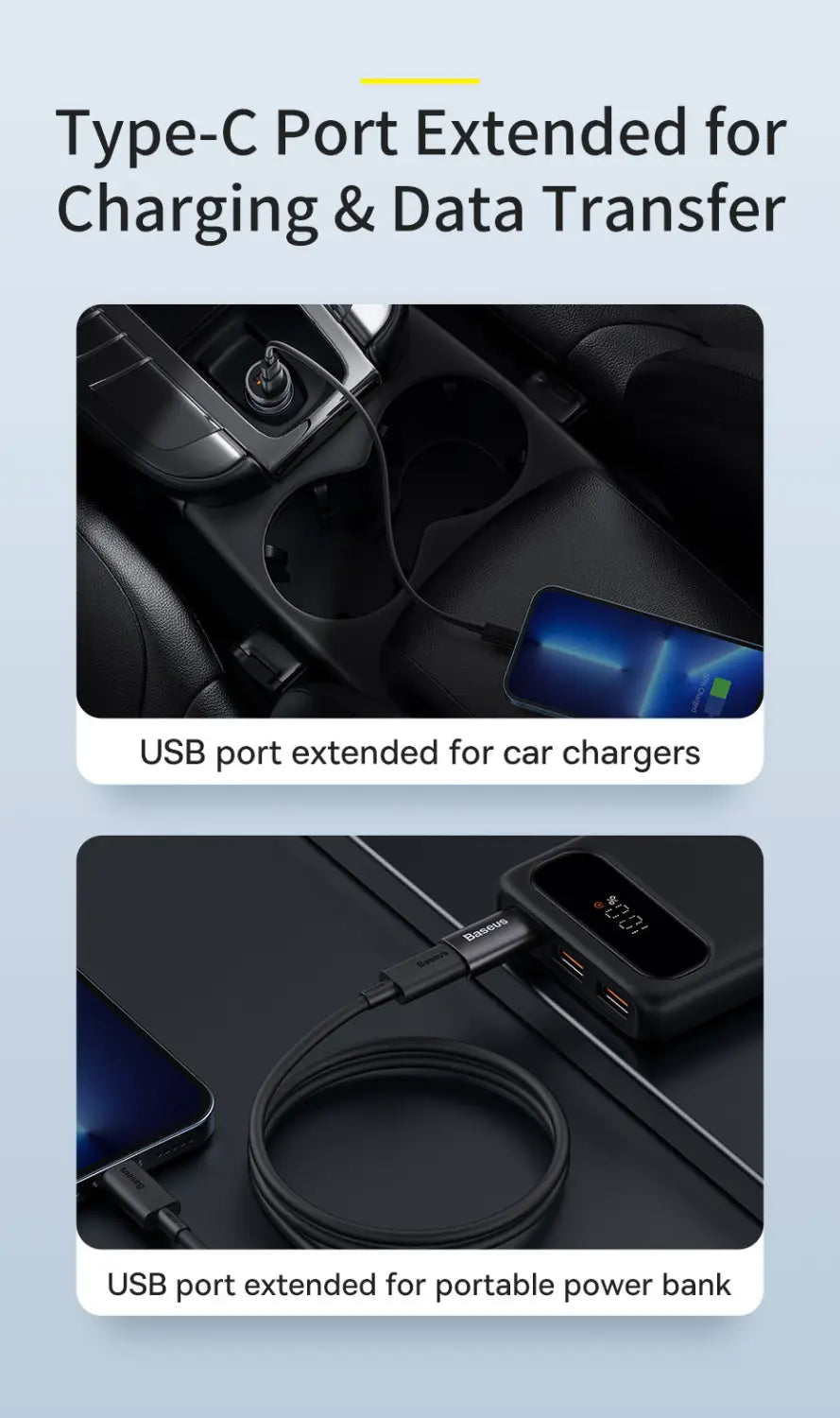 USB 3.1 To USB-C / Type-C Female Charging Data Converter