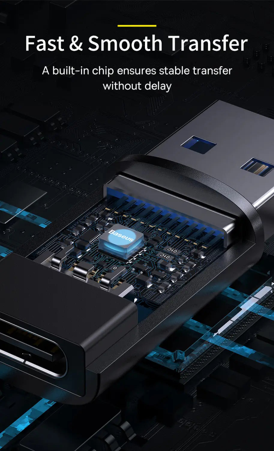 USB 3.1 To USB-C / Type-C Female Charging Data Converter