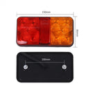 A Pair 12V 24V LED Tail Lights Lamp For Truck Trailer 2