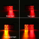A Pair 12V 24V LED Tail Lights Lamp For Truck Trailer 5
