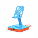 Adjustable 3-in-1 Nintendo Switch Stand USB-C Hub with 4K