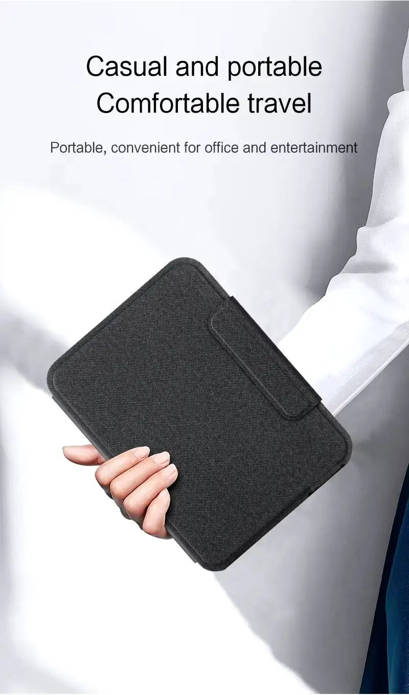 Slim iPad Mini 4/5 Keyboard with Trackpad Stand Cover