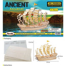 Ancient Sailboat - 3D Puzzle