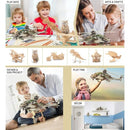 Apache (illuminated) - 3D Puzzle