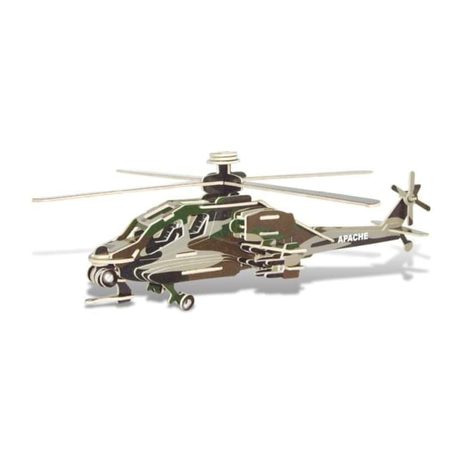 Apache (illuminated) - 3D Puzzle