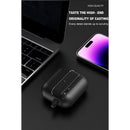 Apple AirPods 3 Carbon Firbre Case with Carabiner - Frosted