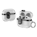 Apple AirPods 3 Clear Lock TPU Protective Case with Metal