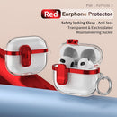 Apple AirPods 3 Clear Lock TPU Protective Case with Metal