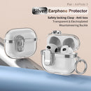 Apple AirPods 3 Clear Lock TPU Protective Case with Metal