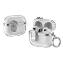 Apple AirPods 3 Clear Lock TPU Protective Case with Metal