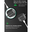 Apple AirPods 4 Carbon Firbre Case with Carabiner - Frosted