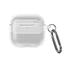 Apple AirPods 4 Carbon Firbre Case with Carabiner - Frosted