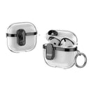 Apple AirPods 4 Clear Lock TPU Protective Case with Metal