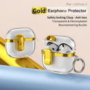 Apple AirPods 4 Clear Lock TPU Protective Case with Metal