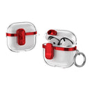 Apple AirPods 4 Clear Lock TPU Protective Case with Metal